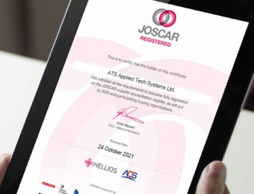 ATS UK is Fully Registered on the JOSCAR Supplier Accreditation Register